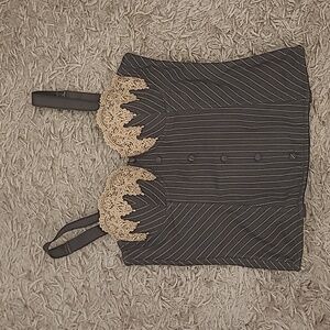 Corset from blush